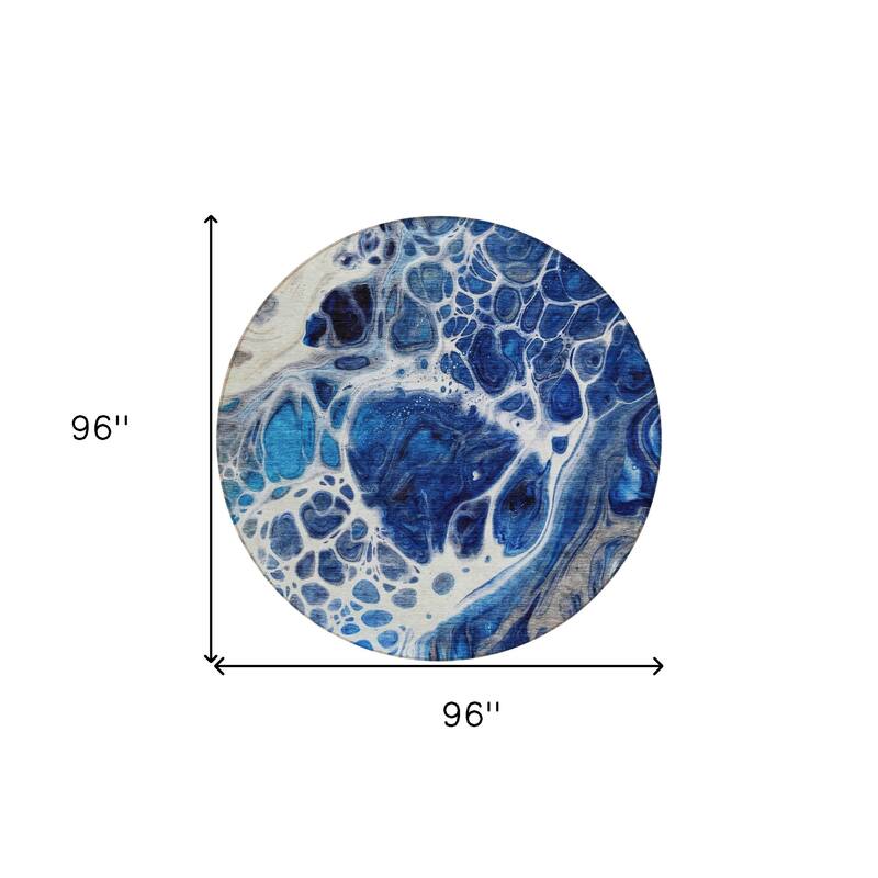 HomeRoots Nautical Transitional Rectangle Outdoor Rug