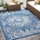 preview thumbnail 21 of 28, Artistic Weavers Kaisa Indoor/ Outdoor Paisley Medallion Area Rug 2'7" x 12' Runner - Blue