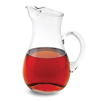 Curata Badash Handcrafted Lead-Free Crystal 36 Ounce Zeus Pitcher