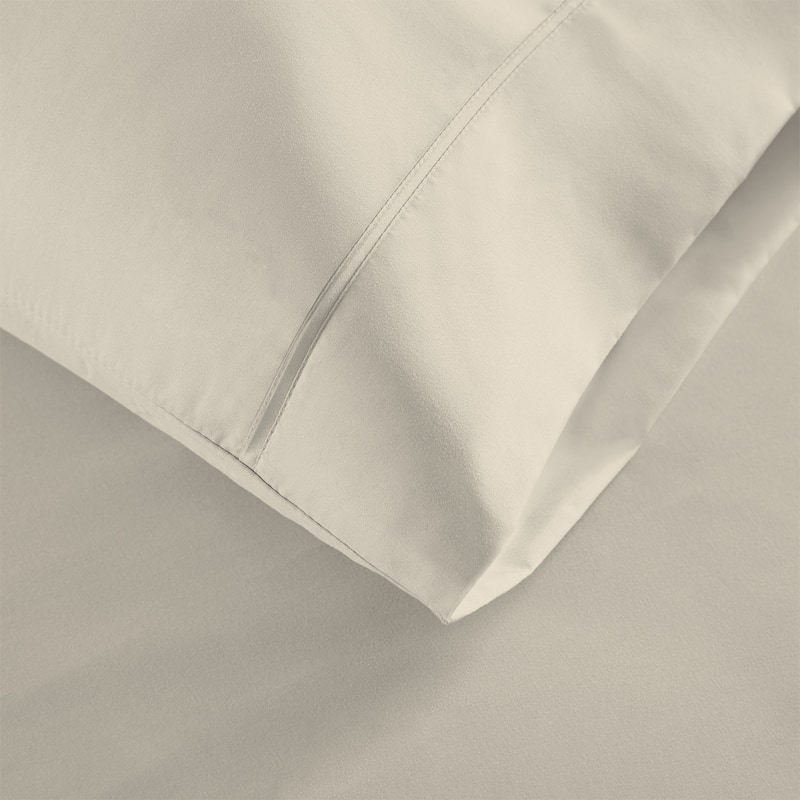 Color Sense 100% Cotton Ultra-Soft & Silky Pillowcase Set