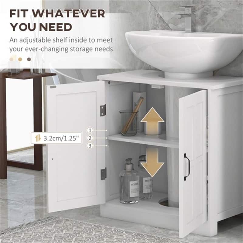 Bathroom Sink Cabinet with Adjustable Shelf(No Sink)