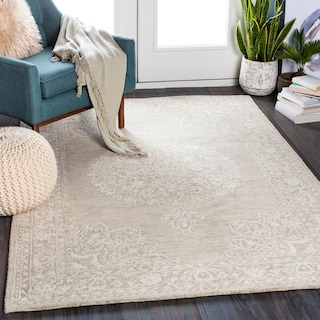 Mandira Handmade Medallion Wool Area Rug