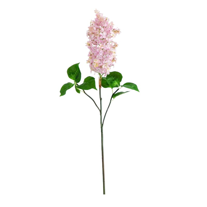 Artificial Floral Lilac Stem Sprays - 36" - Set of 3 - Pink