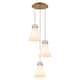 Option Brushed Brass / White
