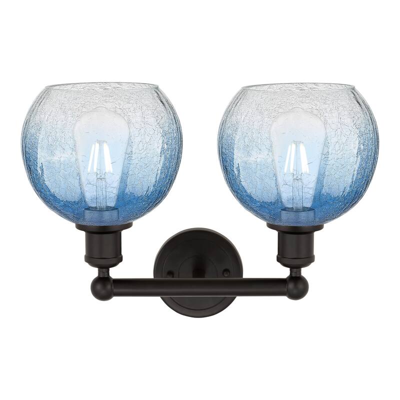 Innovations Lighting Endless Possibilities Edison - Brookhaven Globe - 2 Light 17" Bath Vanity Light