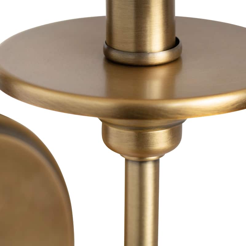 Olympia 1-Light Metal Wall Sconce, Gold