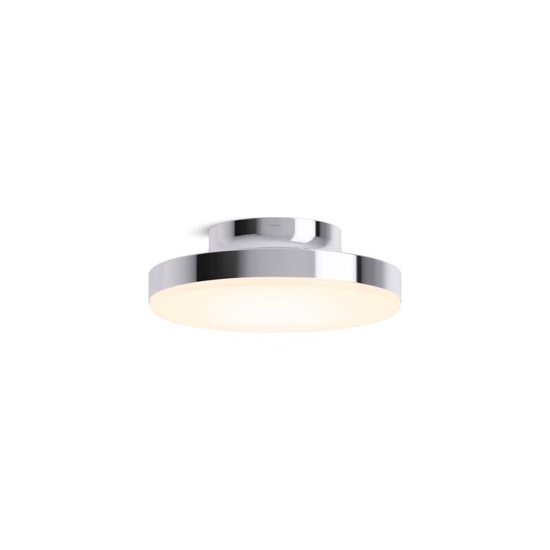 Kohler Lighting 30624-FMLED Purist 15" Wide Semi-Flush Drum Ceiling