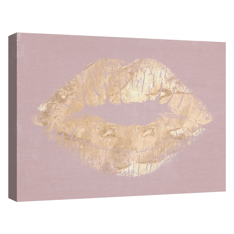 First Kiss by Belle Maison Canvas Art Print