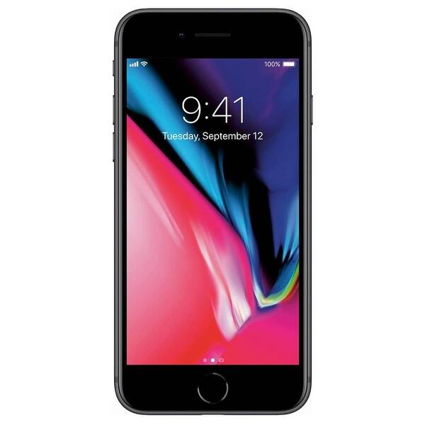 apple iphone 8 64gb space gray gsm unlocked refurbished black