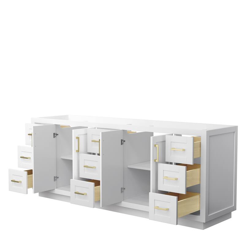 Miranda Double Bathroom Vanity Cabinet, No Mirror