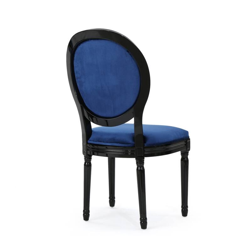 Phinnaeus Contemporary Velvet Dining Chairs (Set of 2) by Christopher Knight Home