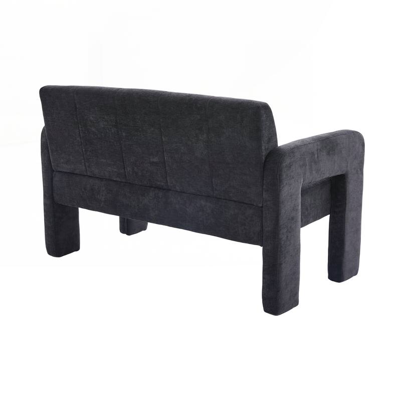 Modern Double Armchair Living Room & Bedroom Compact Upholstered Sofa Leisure Sofa