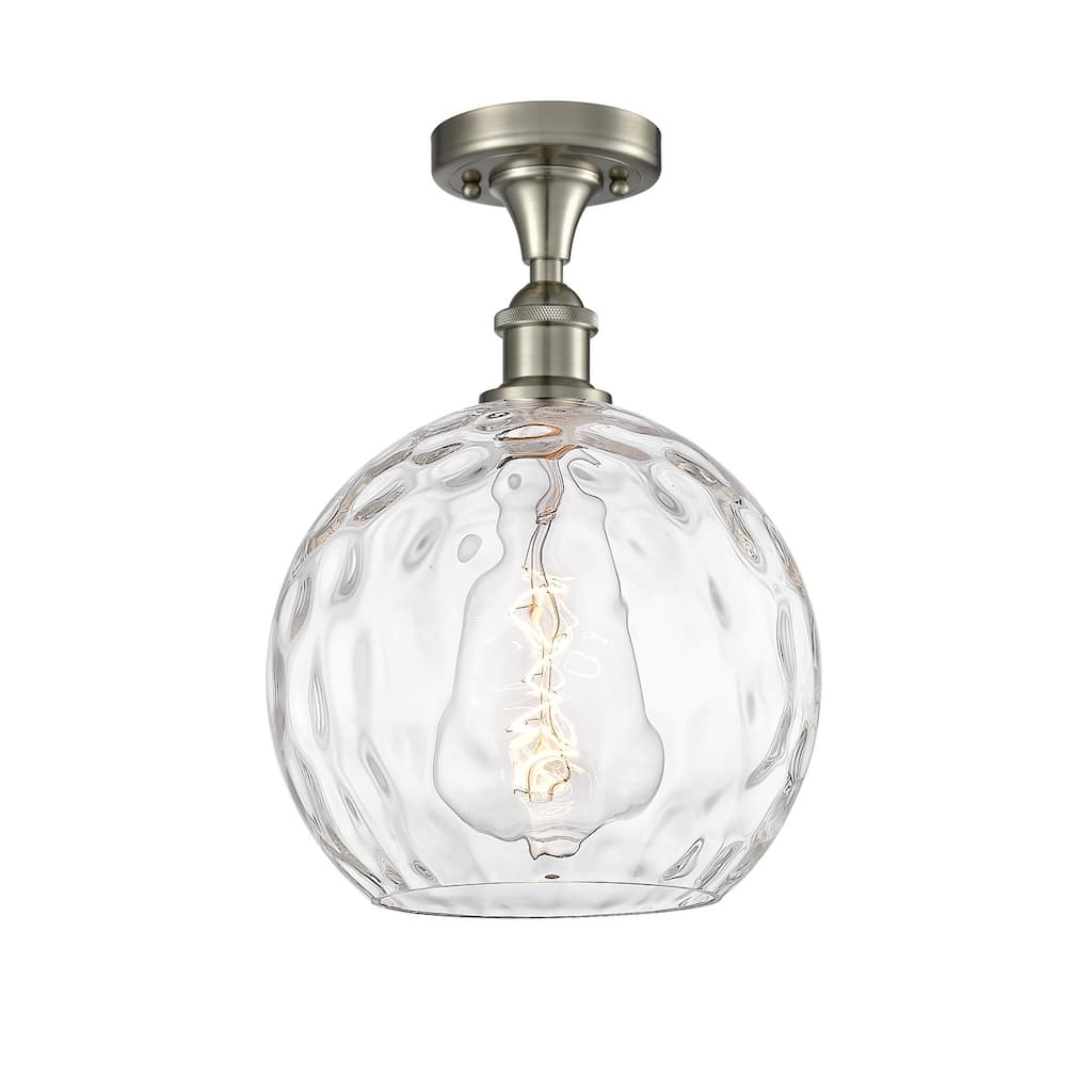 Innovations Lighting 516-1C-15-10 Athens Semi-Flush Athens 10" Wide