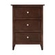preview thumbnail 58 of 74, Daniel 3-drawer Transitional Wooden Nightstand