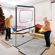 preview thumbnail 2 of 14, Portable Pickleball with Net, Racket Game, Fun Games for Family