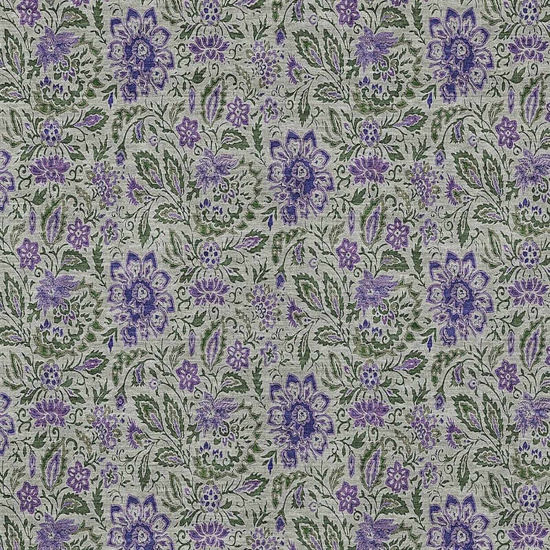 HomeRoots Floral Transitional Rectangle Outdoor Rug