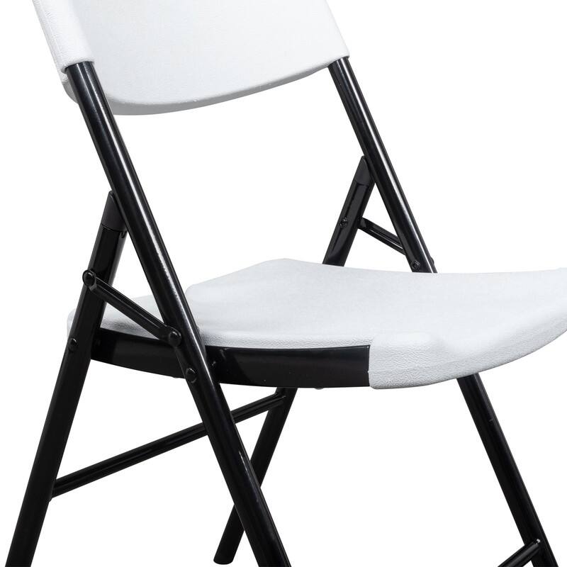 Karlhome Outdoor/Indoor HDPE Stackable Folding Chair 2-Pack 4-Pack