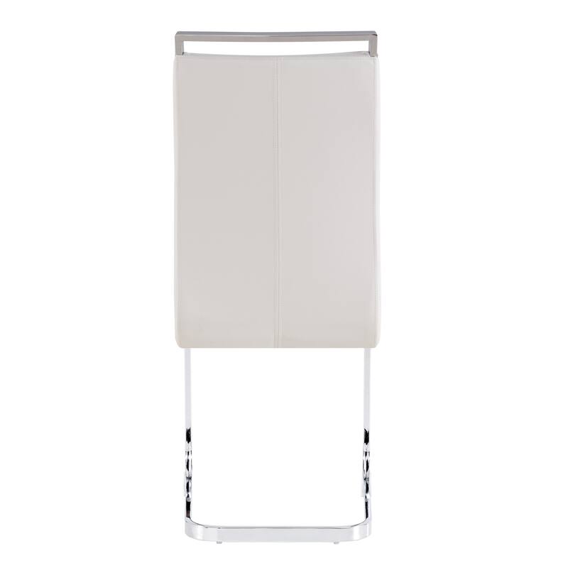 Modern Dining Chairs PU Faux Leather set of 4