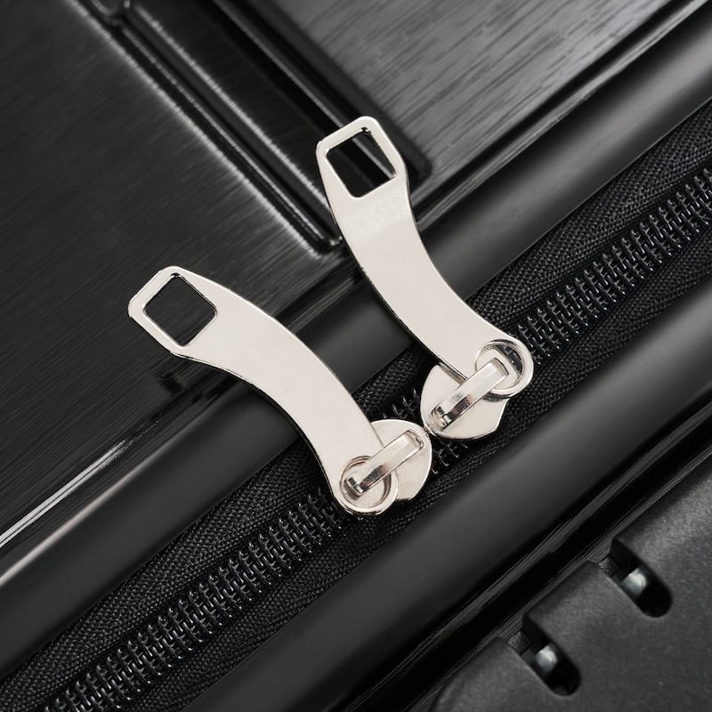 3-Piece, 20, 24, 28-Inch Modern Hard-Shell Luggage with Spinner Wheels and Telescopic Handle, for Boarding Travel