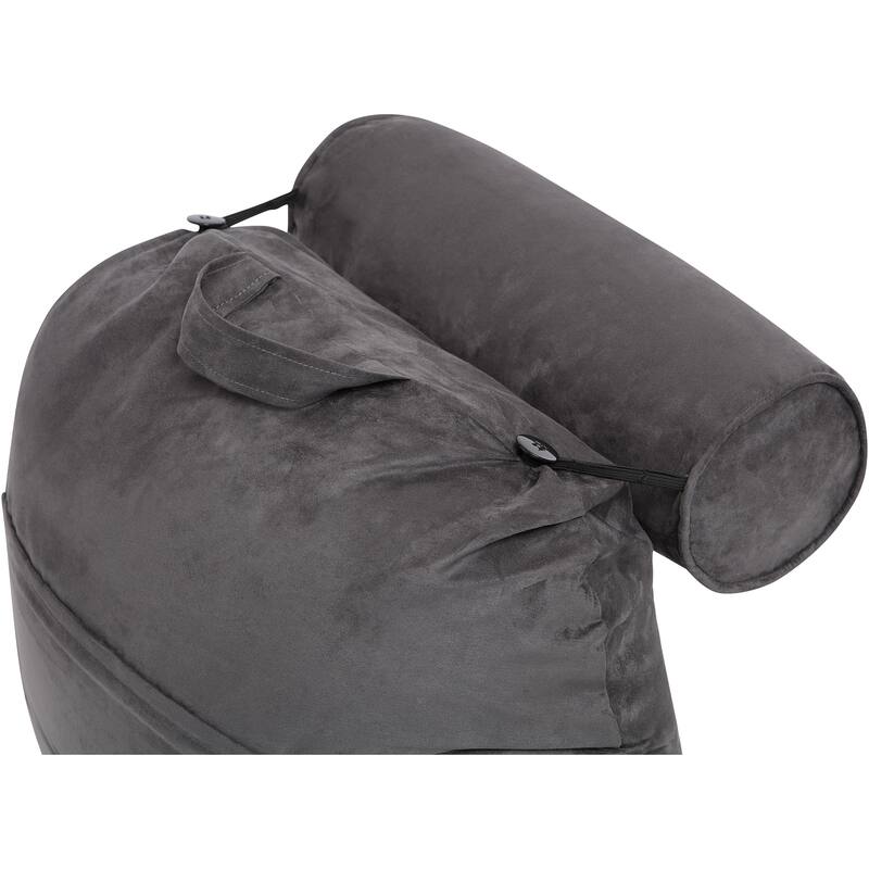 Husband Bedrest Micro-Suede Reading Pillow