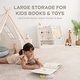 preview thumbnail 15 of 28, Kids Montessori Book Shelf, Shelves for Toys by Comfy Cubs