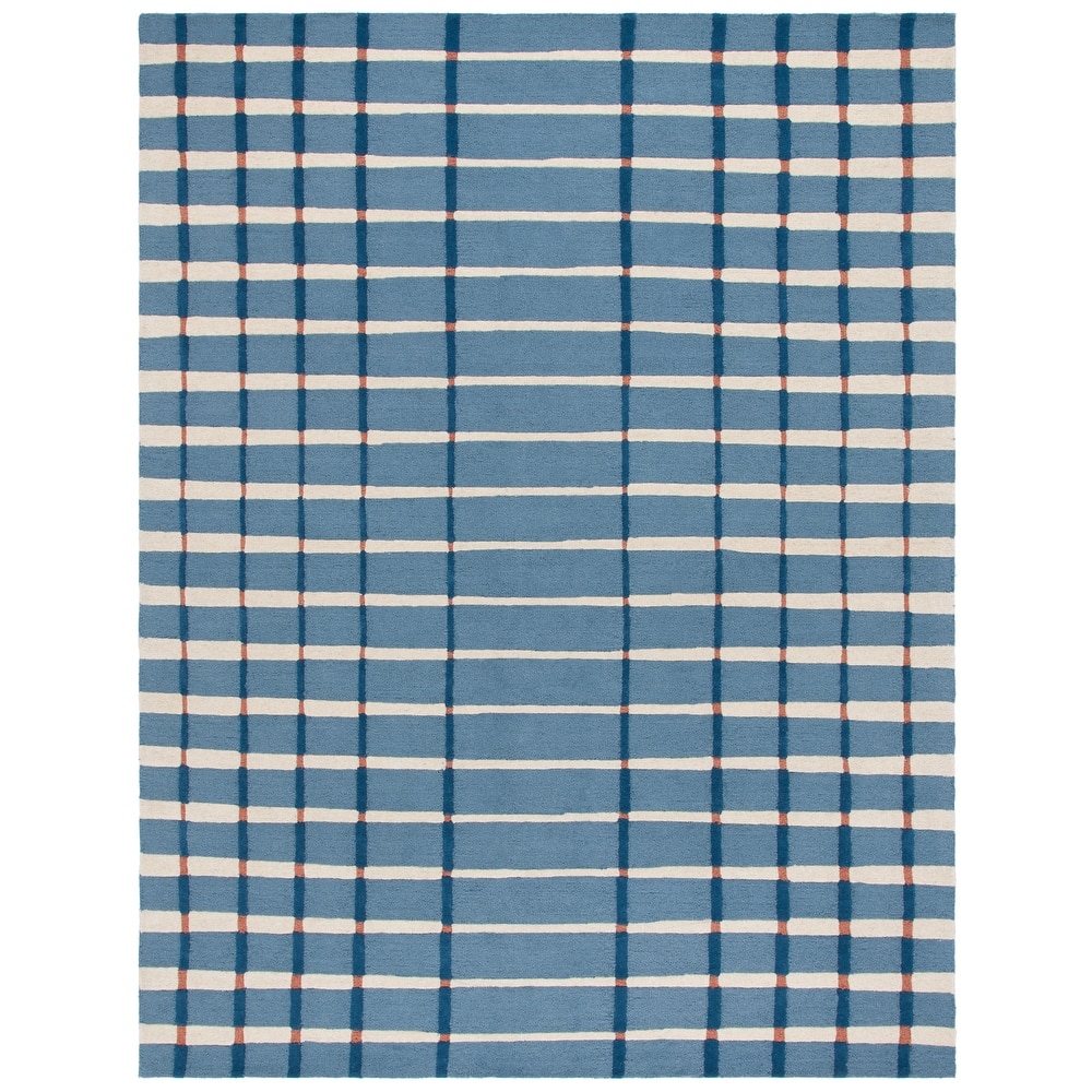 SAFAVIEH Handmade Genre Cvjatka Striped Wool Rug