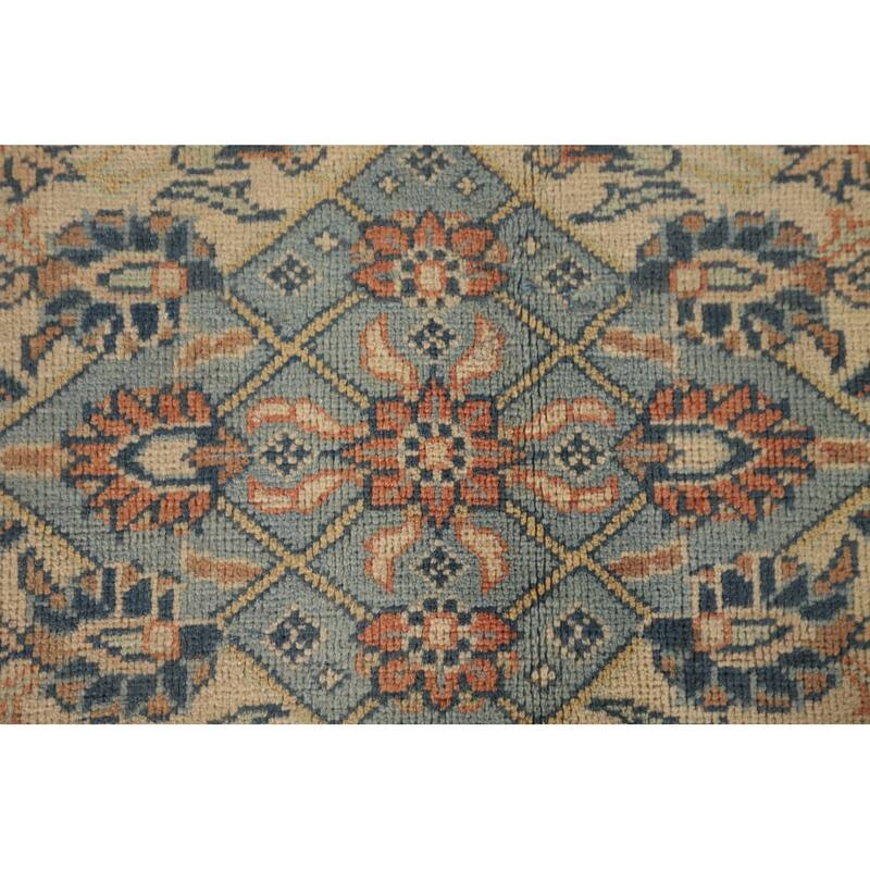 Sarouk Persian Vintage Area Rug Handmade Wool Carpet - 6'11"x 10'3"