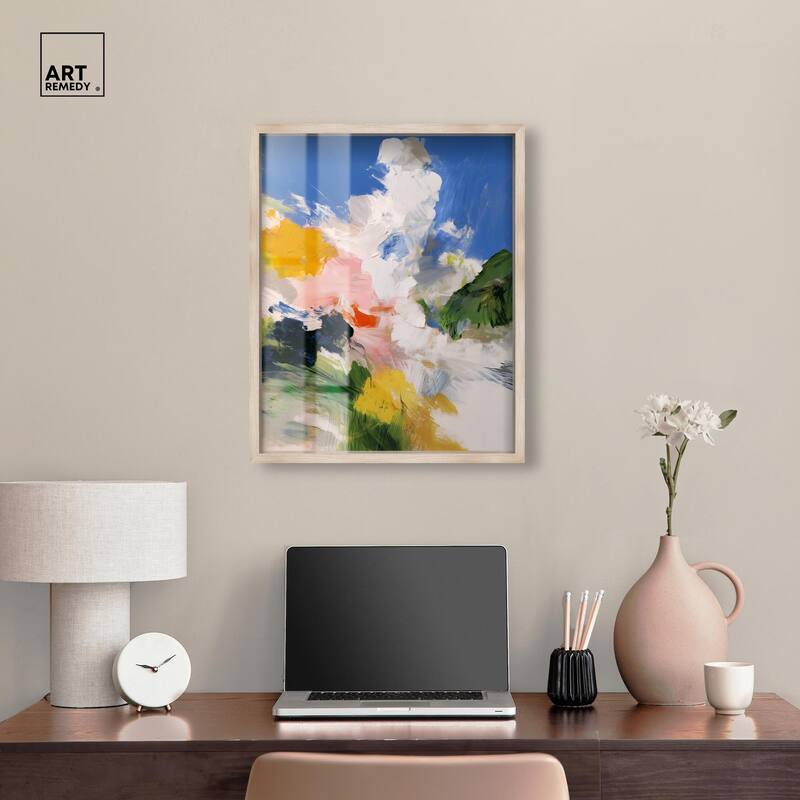 Clouds and Color II Shadowbox by Art Remedy