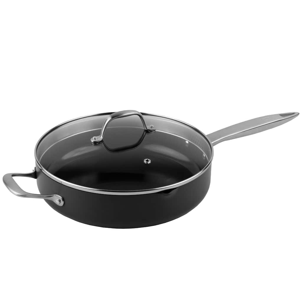 Zyliss Ultimate Pro Ceramic Saute Pan with Lid 28cm 11in