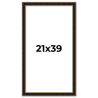 21x39 Frame Gold Antique Vintage Sold Wood Picture Frame | 1.75 Inch