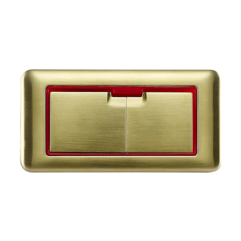 Toilet Hardware Brushed Gold