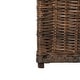 preview thumbnail 11 of 12, happimess Elijah 30" Wicker Storage Trunk, Brown - Butterscotch