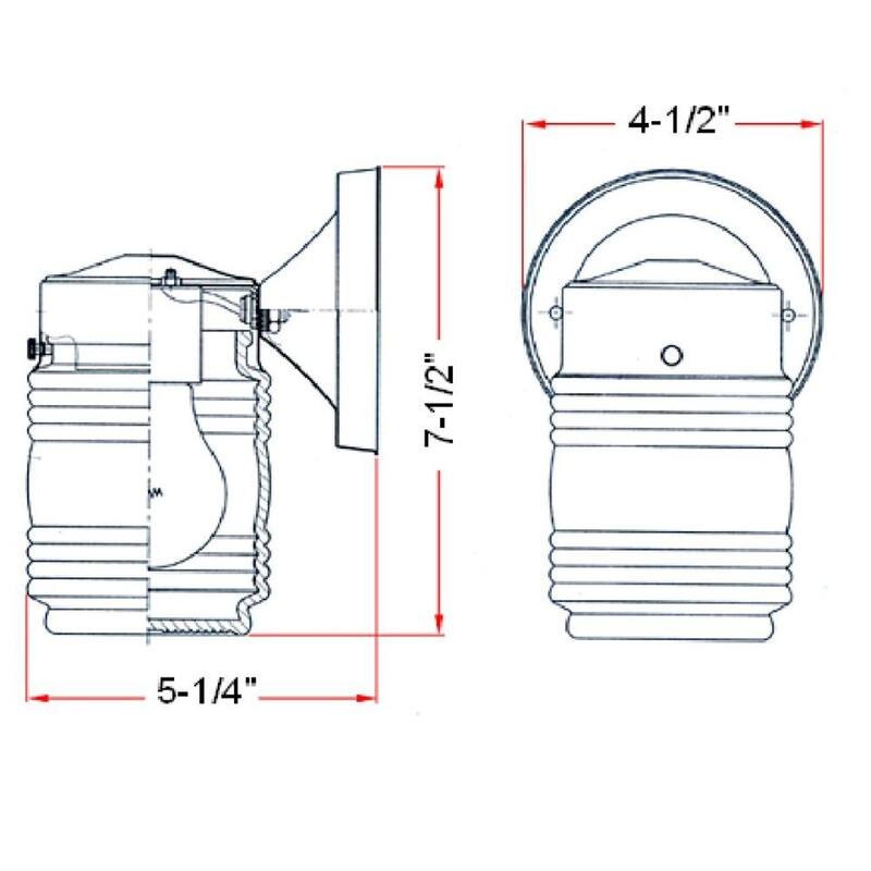 507806 Jelly Jar Classic 1-Light Indoor/Outdoor Wall Light - Satin Nickel