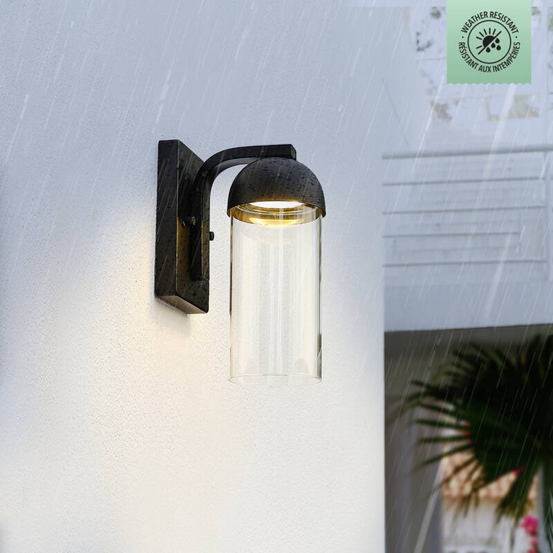Globe Electric 91005233 Cheryl 10" Tall Outdoor Wall Sconce