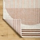 preview thumbnail 31 of 44, Livabliss Joel Mod Black/Ivory Ombre Geometric Striped Area Rug