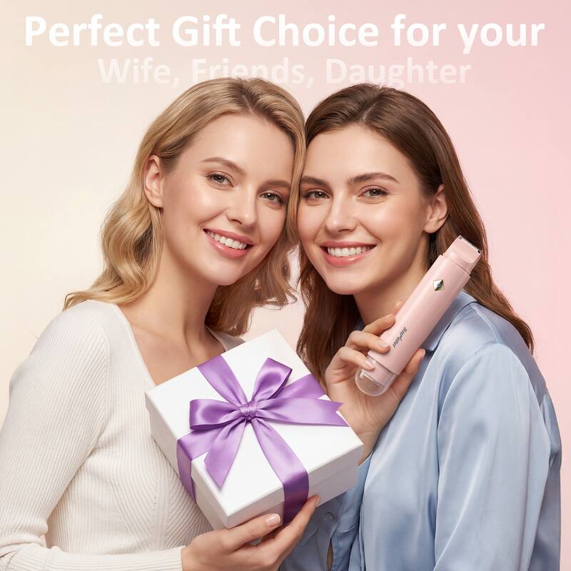 2-in-1 Dual Head Electric Bikini Trimmer for Women