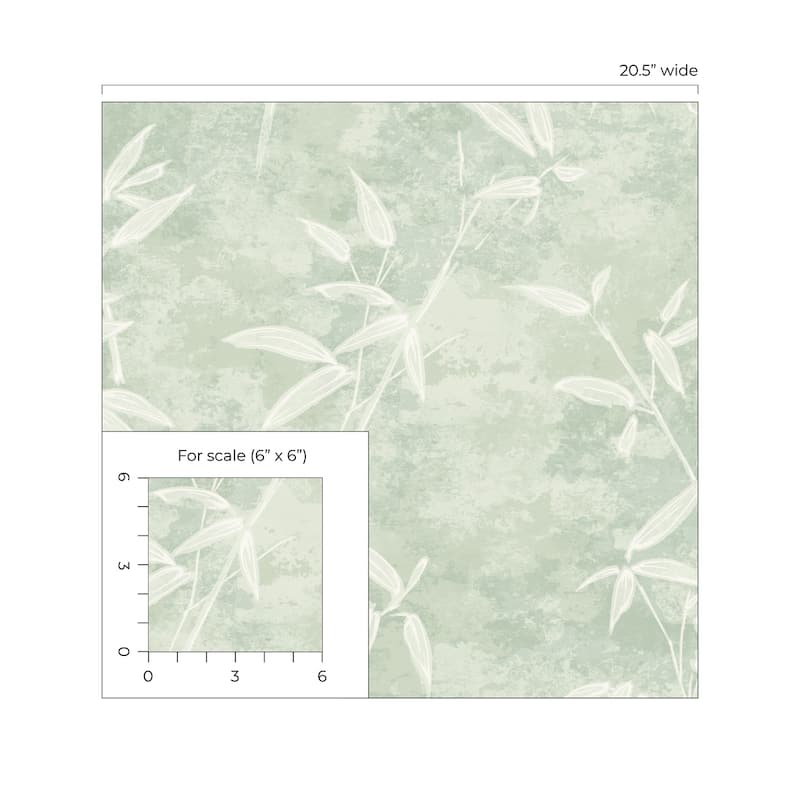 Seabrook Designs Honshu Bamboo Unpasted Wallpaper