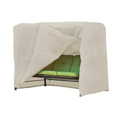 Modern Leisure Basics Outdoor Patio Swing Cover, 87"W x 64"D x 66"H