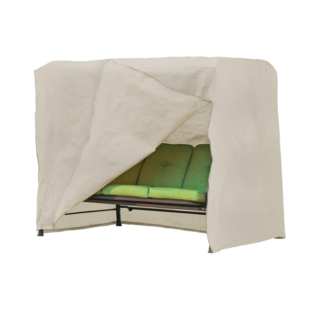 Modern Leisure Basics Outdoor Patio Swing Cover, 87"W x 64"D x 66"H