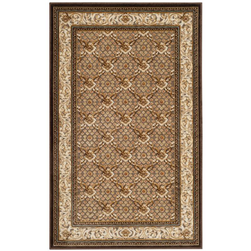SAFAVIEH Paradise Pearla Modern Viscose Rug - 2'7" x 4' - Dark Brown