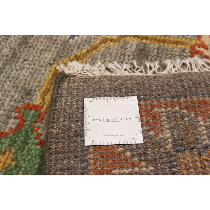 ECARPETGALLERY Hand-knotted Jules Serapi Grey Wool Rug - 9'2 x 11'10