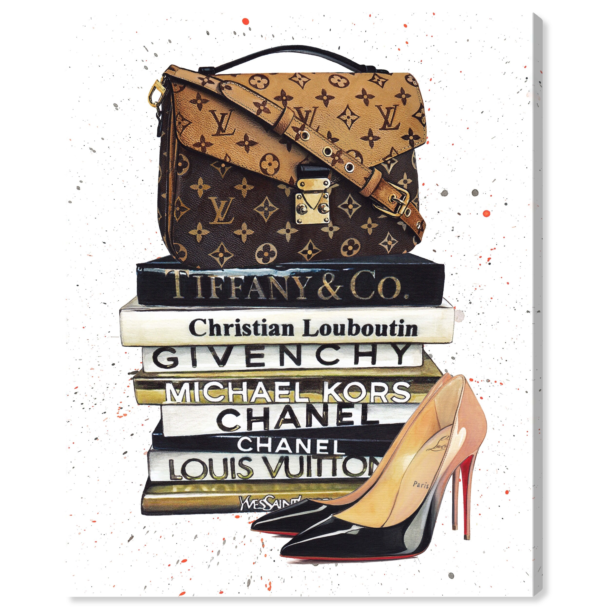 Opulent Grocery Bags : Christian Louboutin For Louis Vuitton