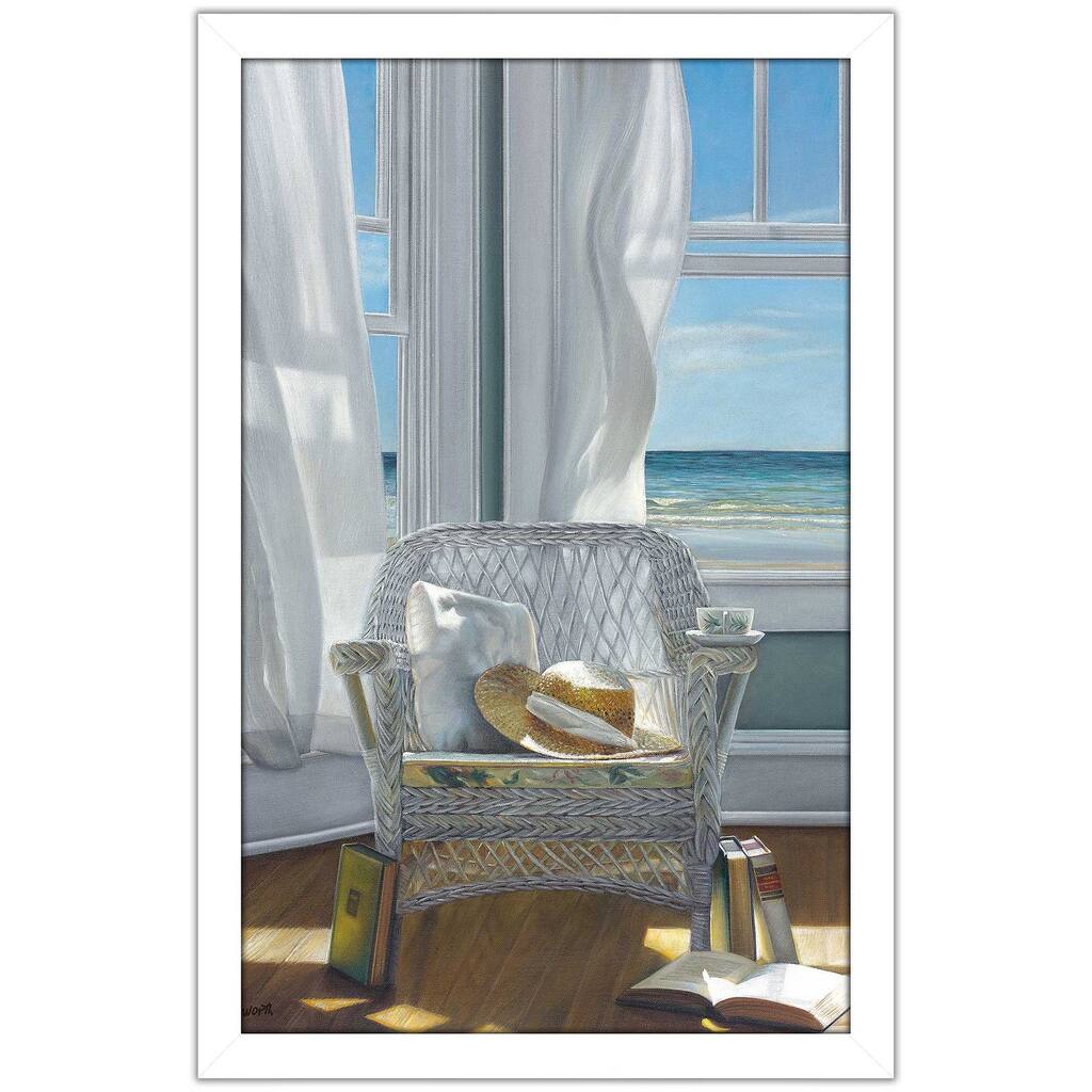 "Gentle Reader" by Karen Hollingsworth Print on Acrylic