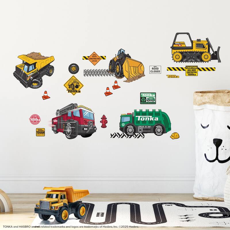 RoomMates Tonka Trucks Wall Decals