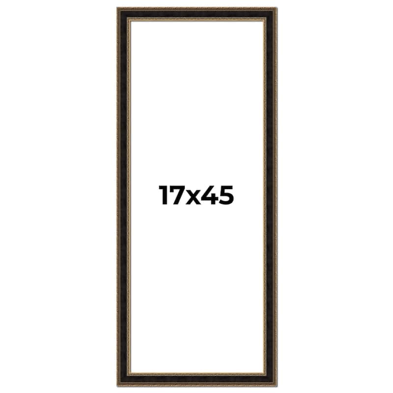 17x45 Frame Gold Antique Vintage Sold Wood Picture Frame | 1.75 Inch