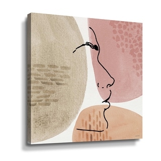 Soft Figures VIII Gallery Wrapped Canvas - Bed Bath & Beyond - 33267391