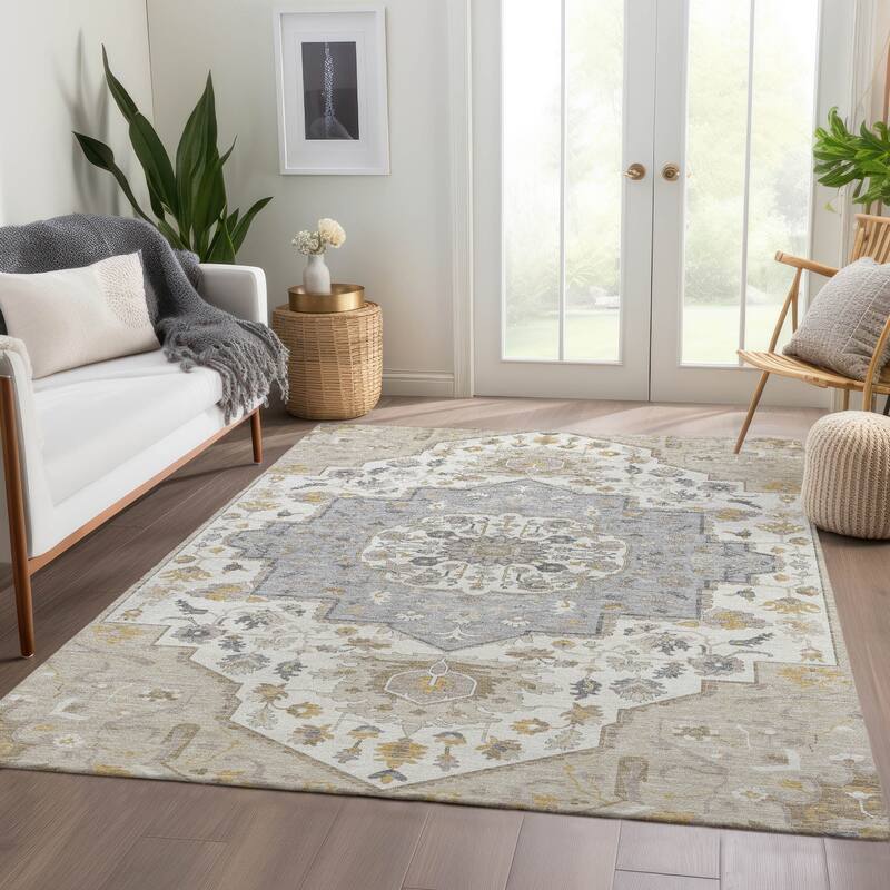 Premium Washable Super Soft Traditional Boho Mayfield Rug