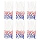 preview thumbnail 1 of 5, 6Pcs 18.5" Basketball Net Replacement, PP Basketball Hoop Net