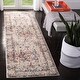 preview thumbnail 33 of 74, SAFAVIEH Madison Snowflake Medallion Rustic Farmhouse Distressed Rug 2'3" x 8'  Runner - Fuchsia/Ivory