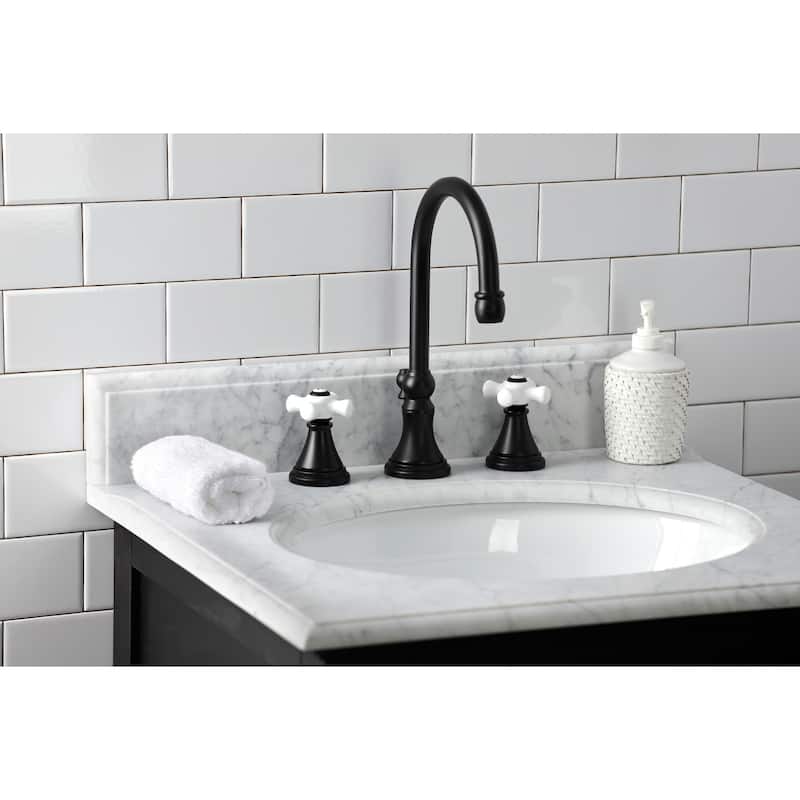 Kingston Brass Governor 8 in. Widespread Bathroom Faucet